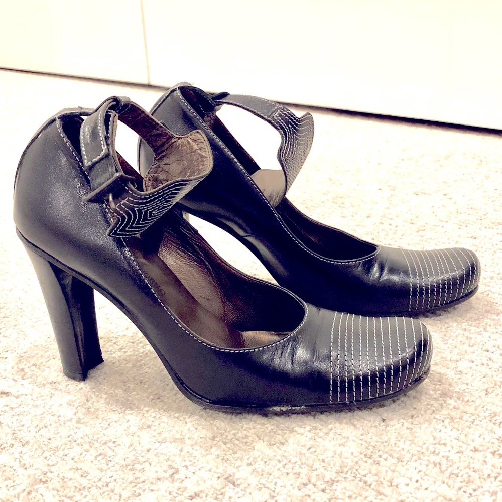 Paolo Iantorno heels with ankle strap
